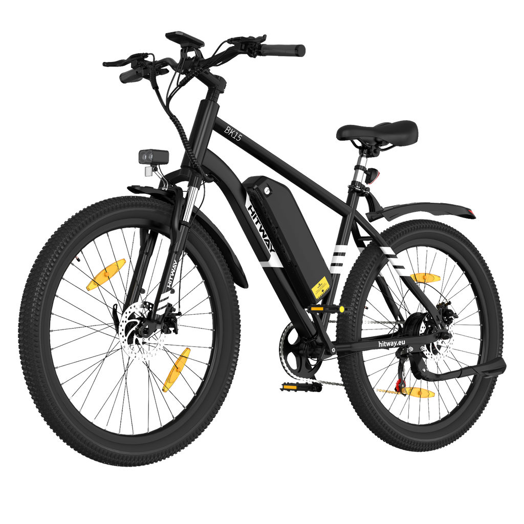 BK15 PRO E-Bike 250W – 27,5 Zoll City & Trekking E-Bike mit 36V 13Ah Akku, Shimano 7-Gang & 100 km Reichweite