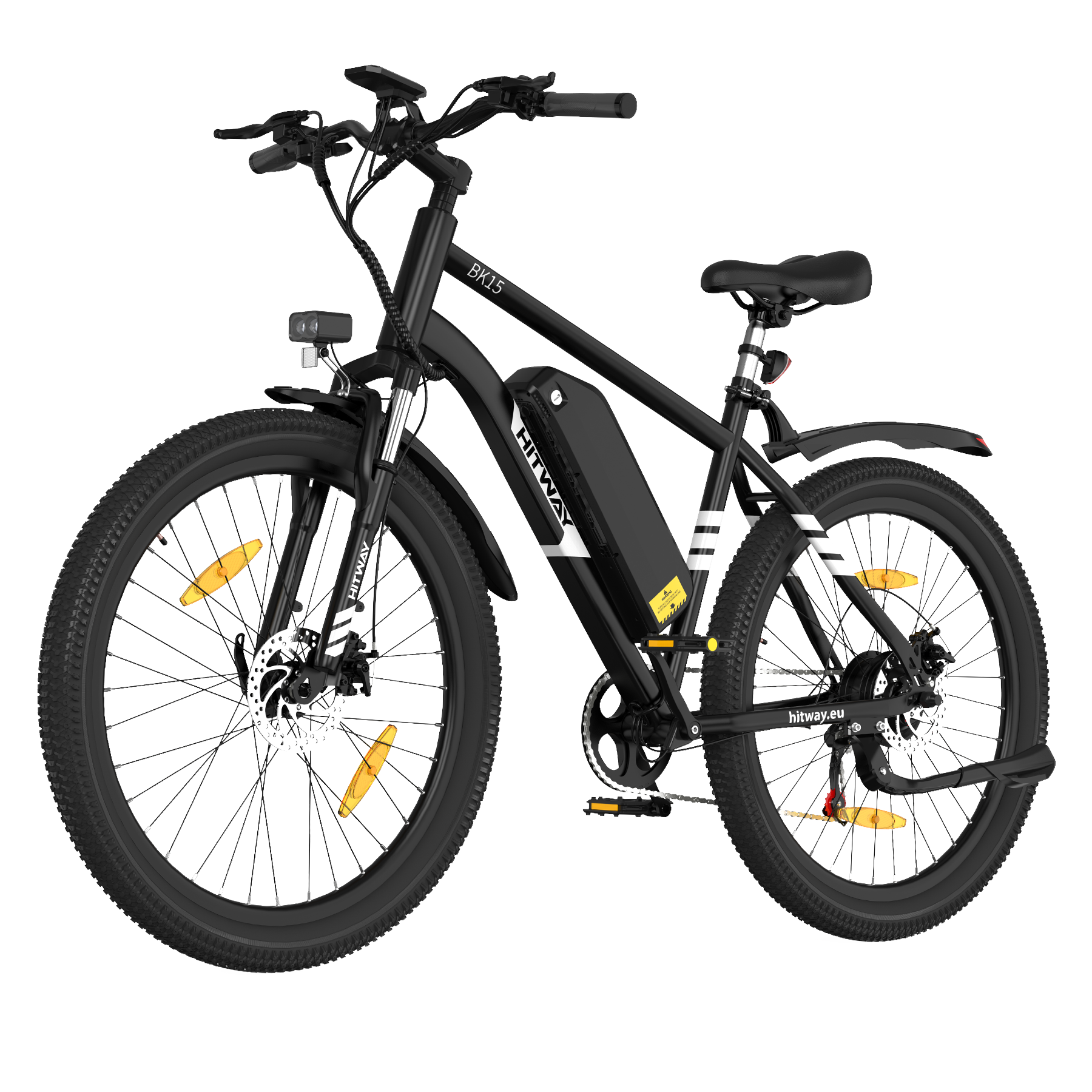 BK15 PRO E-Bike 250W – 27,5 Zoll City & Trekking E-Bike mit 36V 13Ah Akku, Shimano 7-Gang & 100 km Reichweite