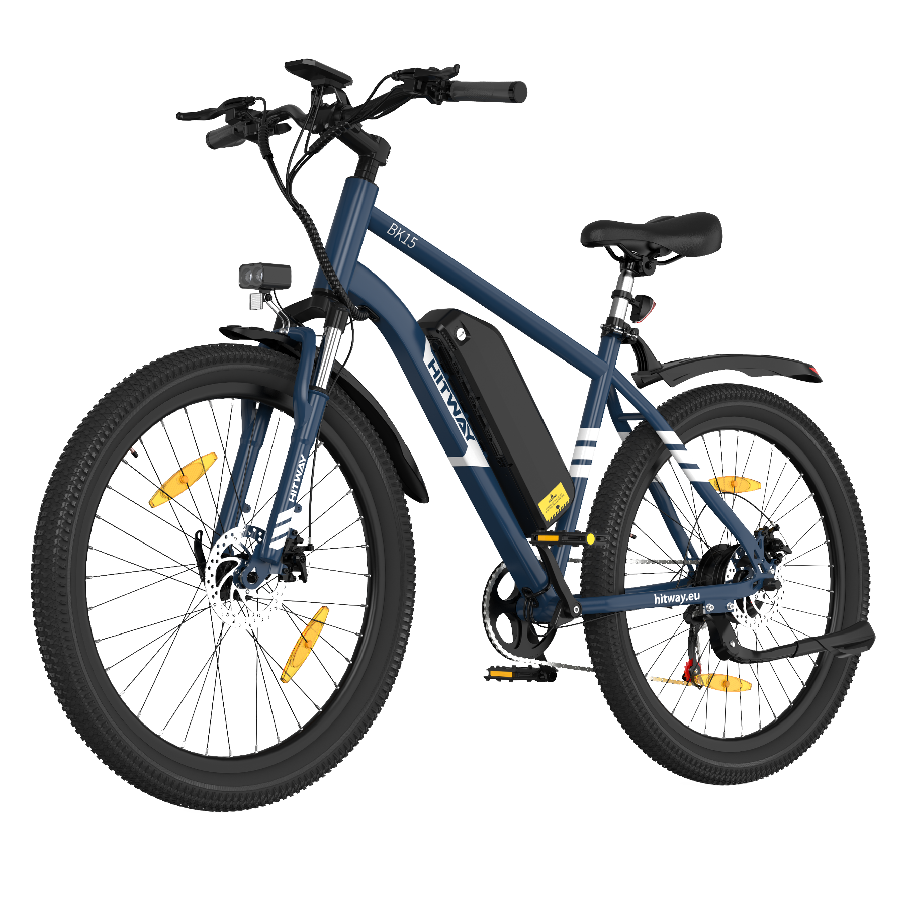 BK15 PRO E-Bike 250W – 27,5 Zoll City & Trekking E-Bike mit 36V 13Ah Akku, Shimano 7-Gang & 100 km Reichweite