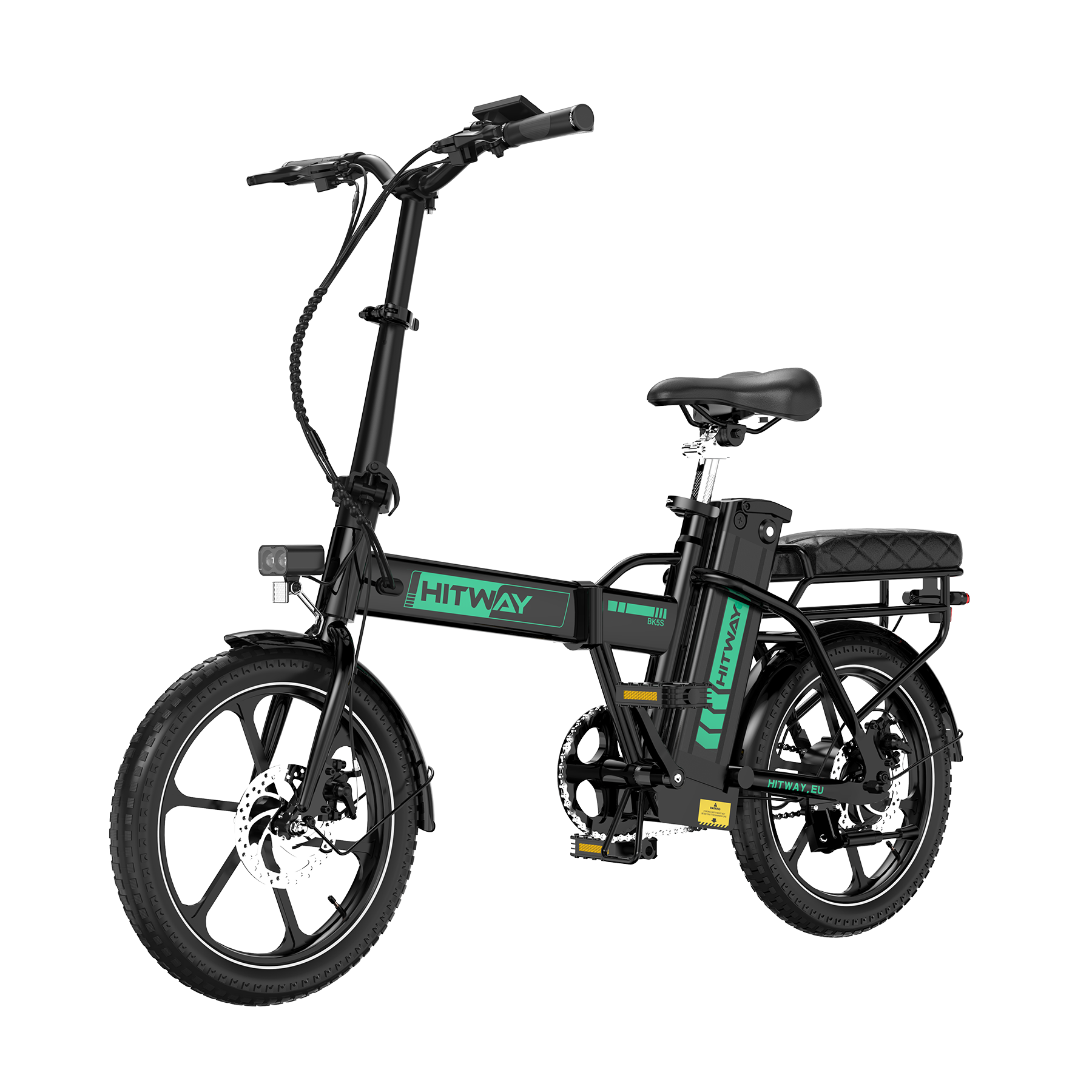 HITWAY BK5SL Faltrad E-Bike 250W – Kompaktes 16 Zoll Elektrofahrrad mit 36V 13Ah Akku & App-Steuerung