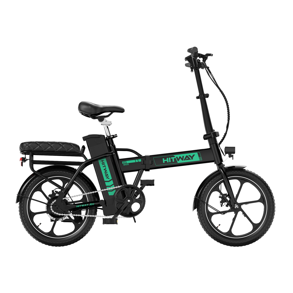 HITWAY BK5SL Faltrad E-Bike 250W – Kompaktes 16 Zoll Elektrofahrrad mit 36V 13Ah Akku & App-Steuerung