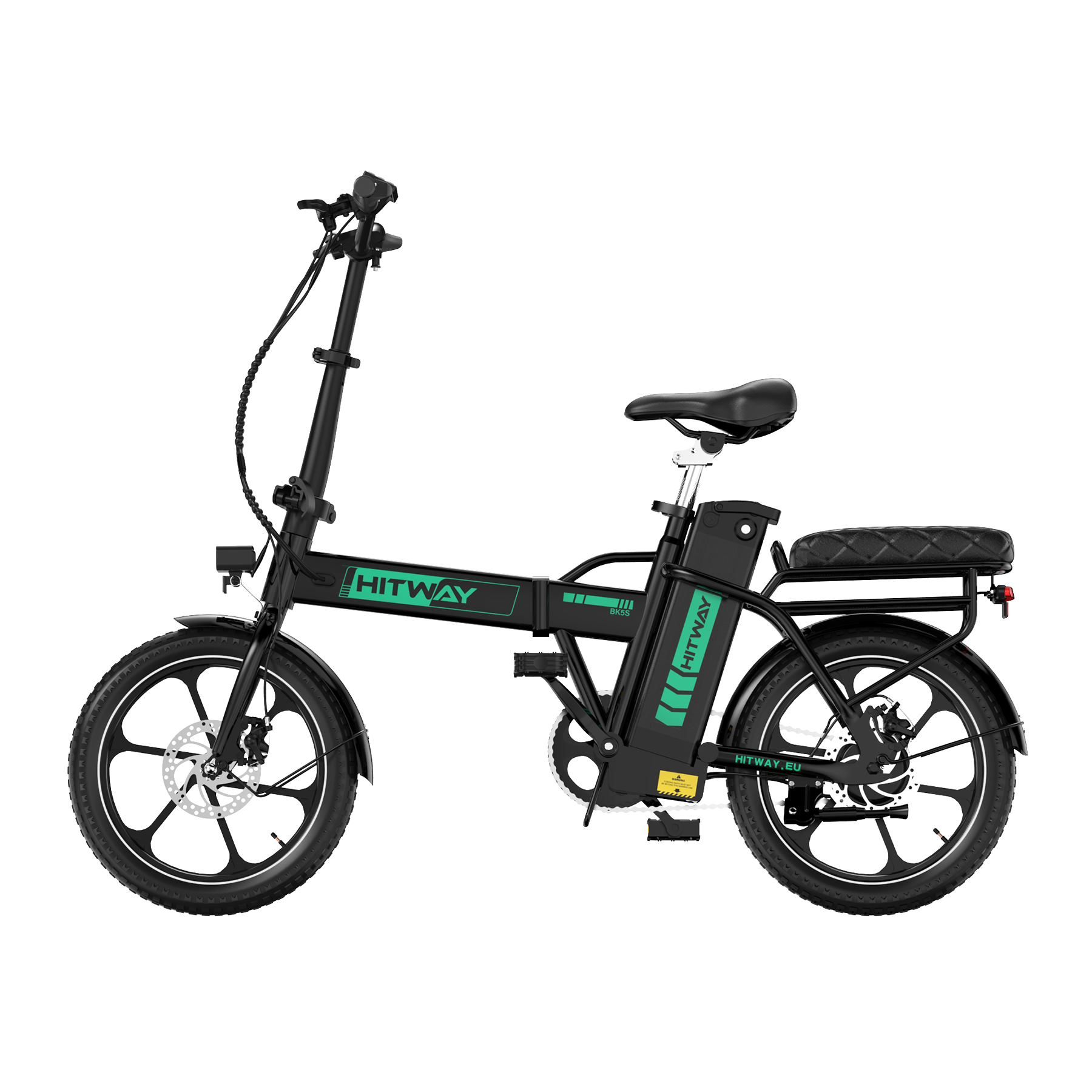 HITWAY BK5SL Faltrad E-Bike 250W – Kompaktes 16 Zoll Elektrofahrrad mit 36V 13Ah Akku & App-Steuerung