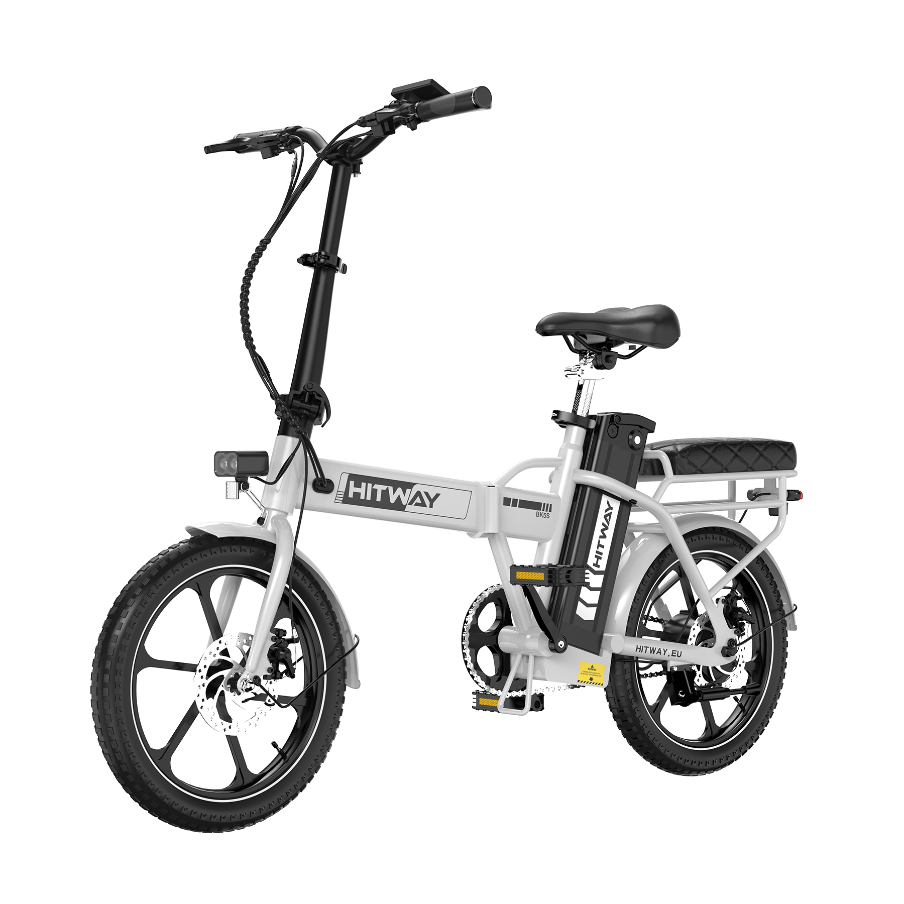 HITWAY BK5SL Faltrad E-Bike 250W – Kompaktes 16 Zoll Elektrofahrrad mit 36V 13Ah Akku & App-Steuerung