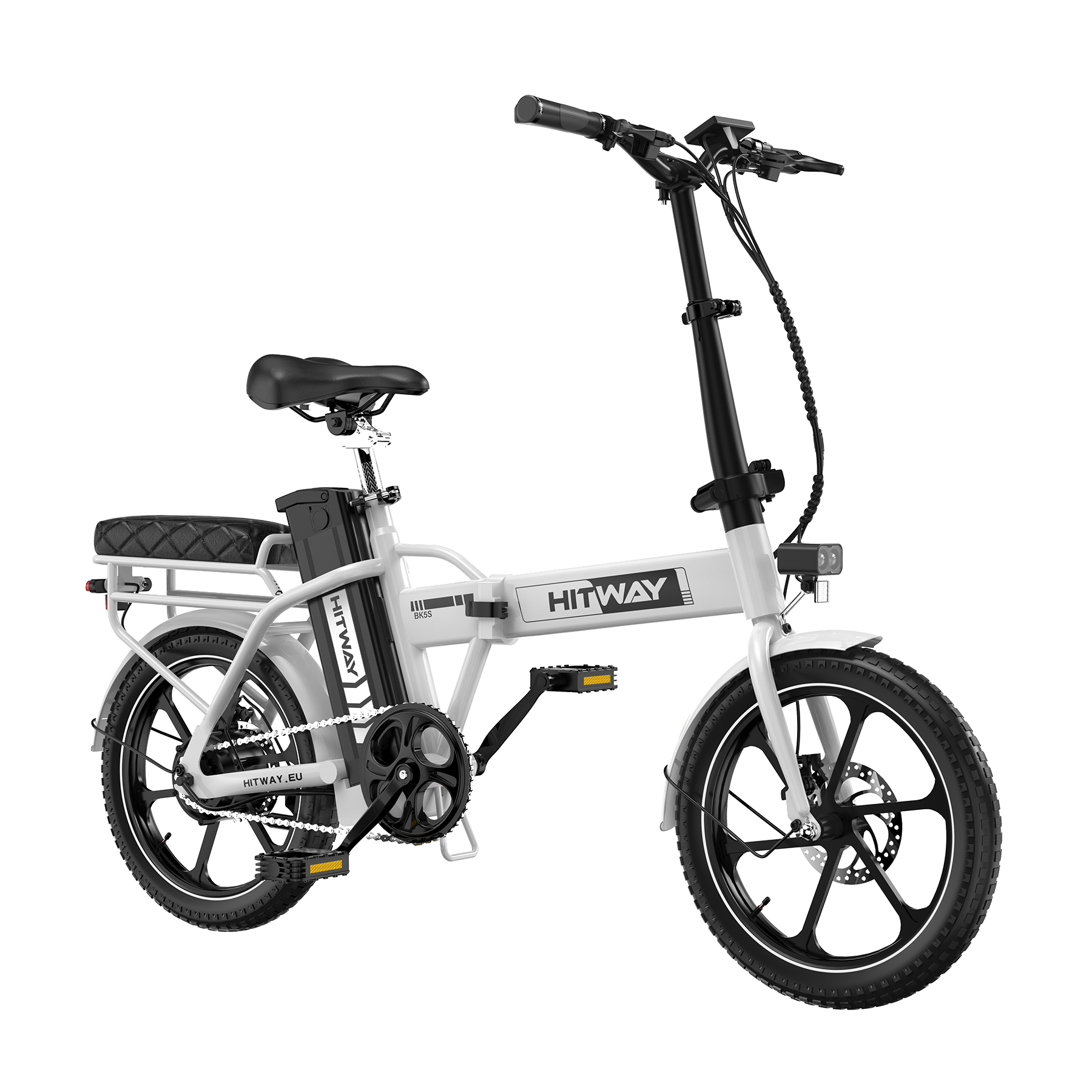 HITWAY BK5SL Faltrad E-Bike 250W – Kompaktes 16 Zoll Elektrofahrrad mit 36V 13Ah Akku & App-Steuerung