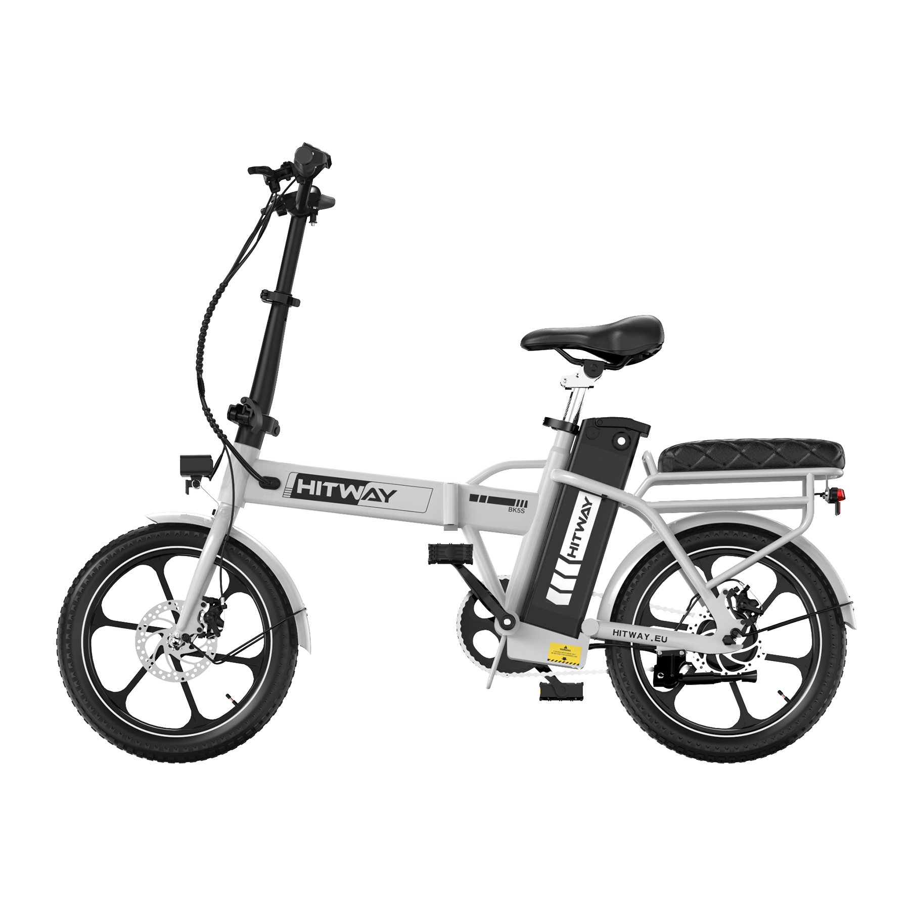 HITWAY BK5SL Faltrad E-Bike 250W – Kompaktes 16 Zoll Elektrofahrrad mit 36V 13Ah Akku & App-Steuerung