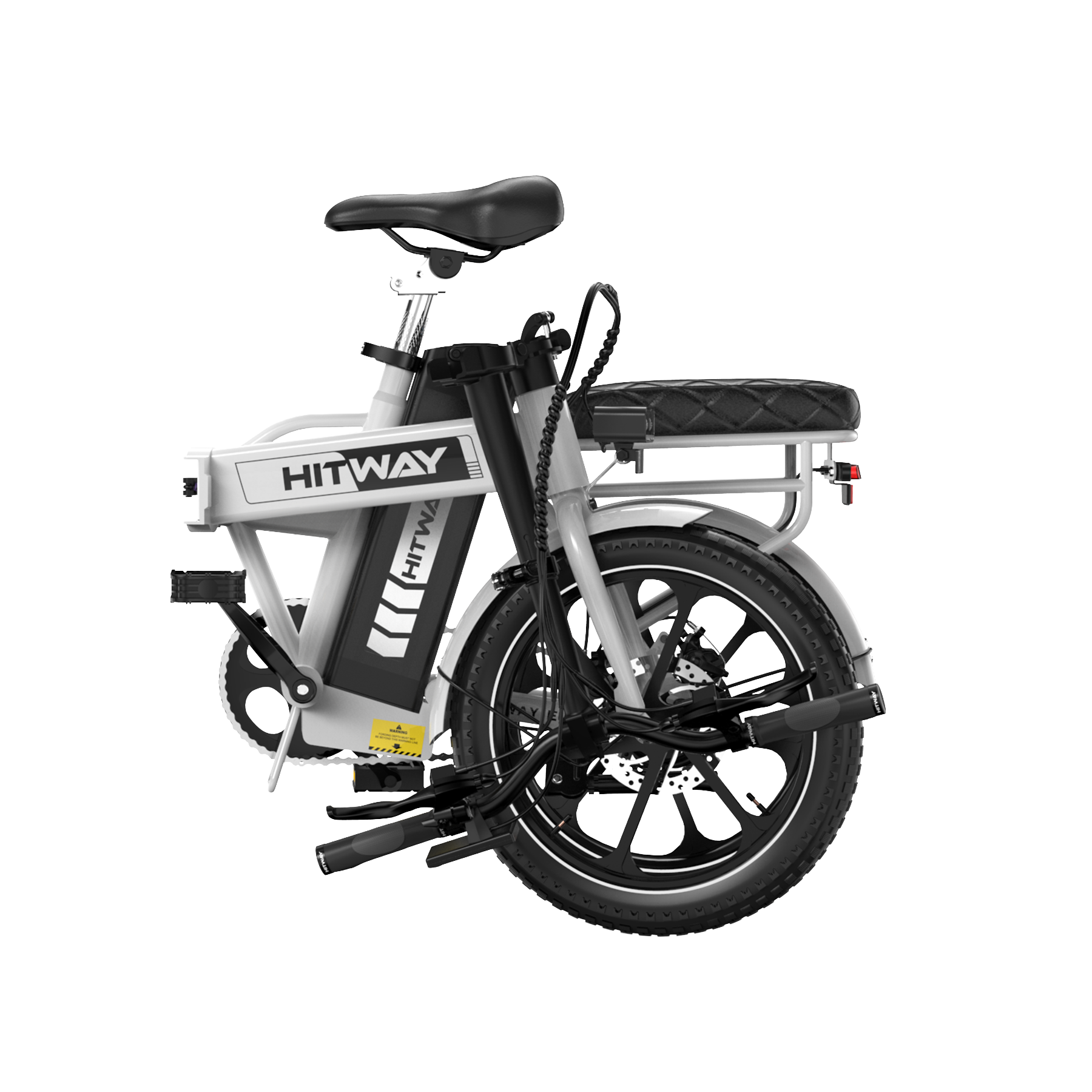 HITWAY BK5SL Faltrad E-Bike 250W – Kompaktes 16 Zoll Elektrofahrrad mit 36V 13Ah Akku & App-Steuerung
