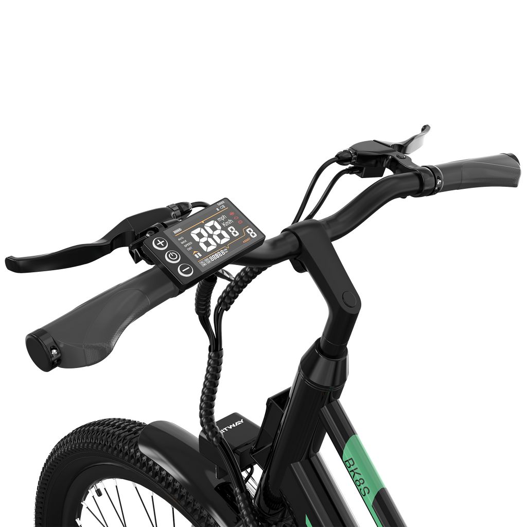BK8SL E-Bike 250W – 27,5 Zoll City E-Bike mit 36V 13Ah Akku, Bluetooth App & Tiefeinstieg
