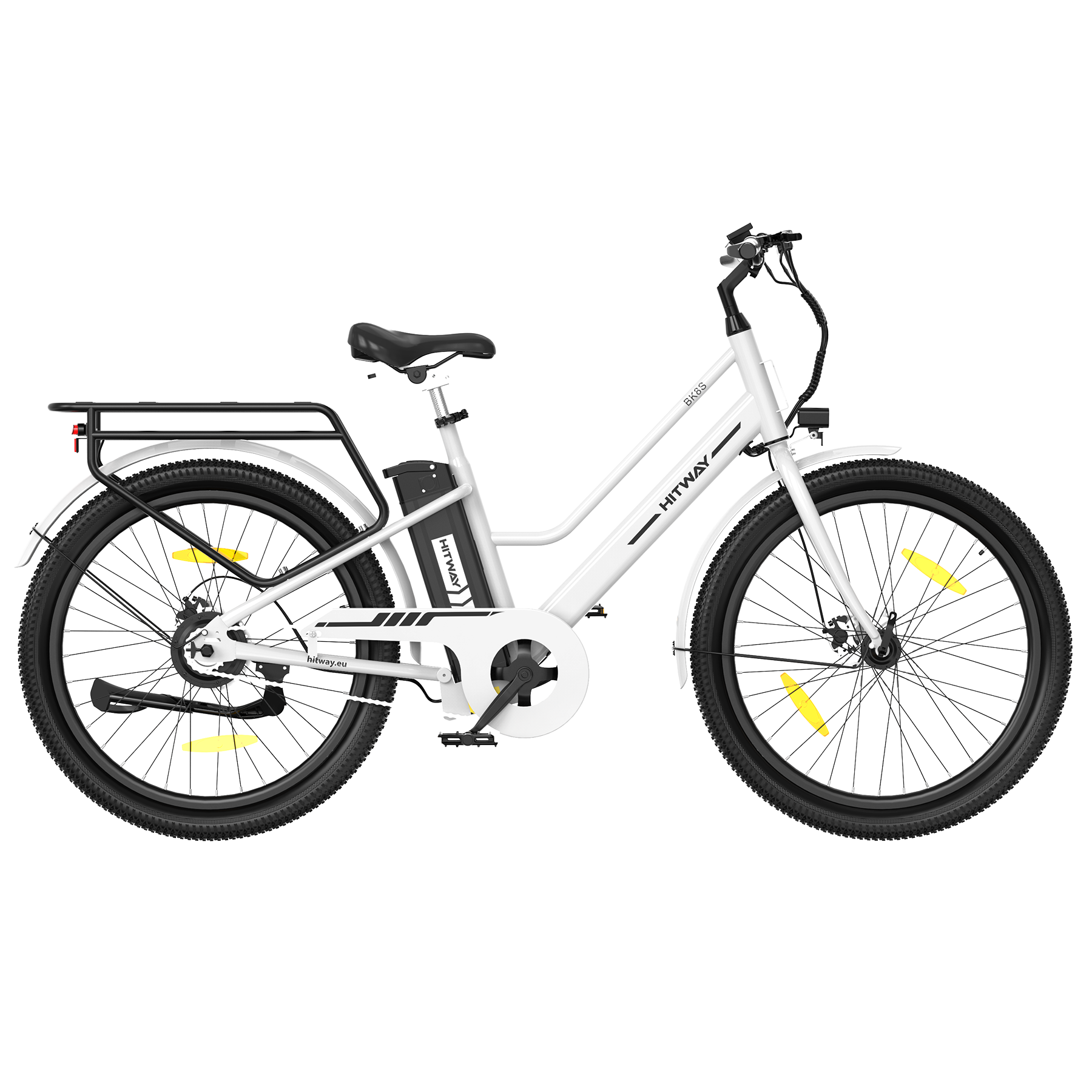 BK8SL E-Bike 250W – 27,5 Zoll City E-Bike mit 36V 13Ah Akku, Bluetooth App & Tiefeinstieg