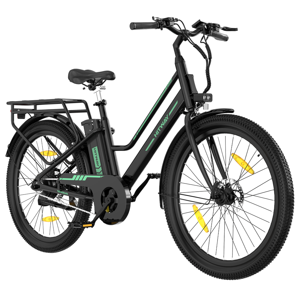 BK8SL E-Bike 250W – 27,5 Zoll City E-Bike mit 36V 13Ah Akku, Bluetooth App & Tiefeinstieg