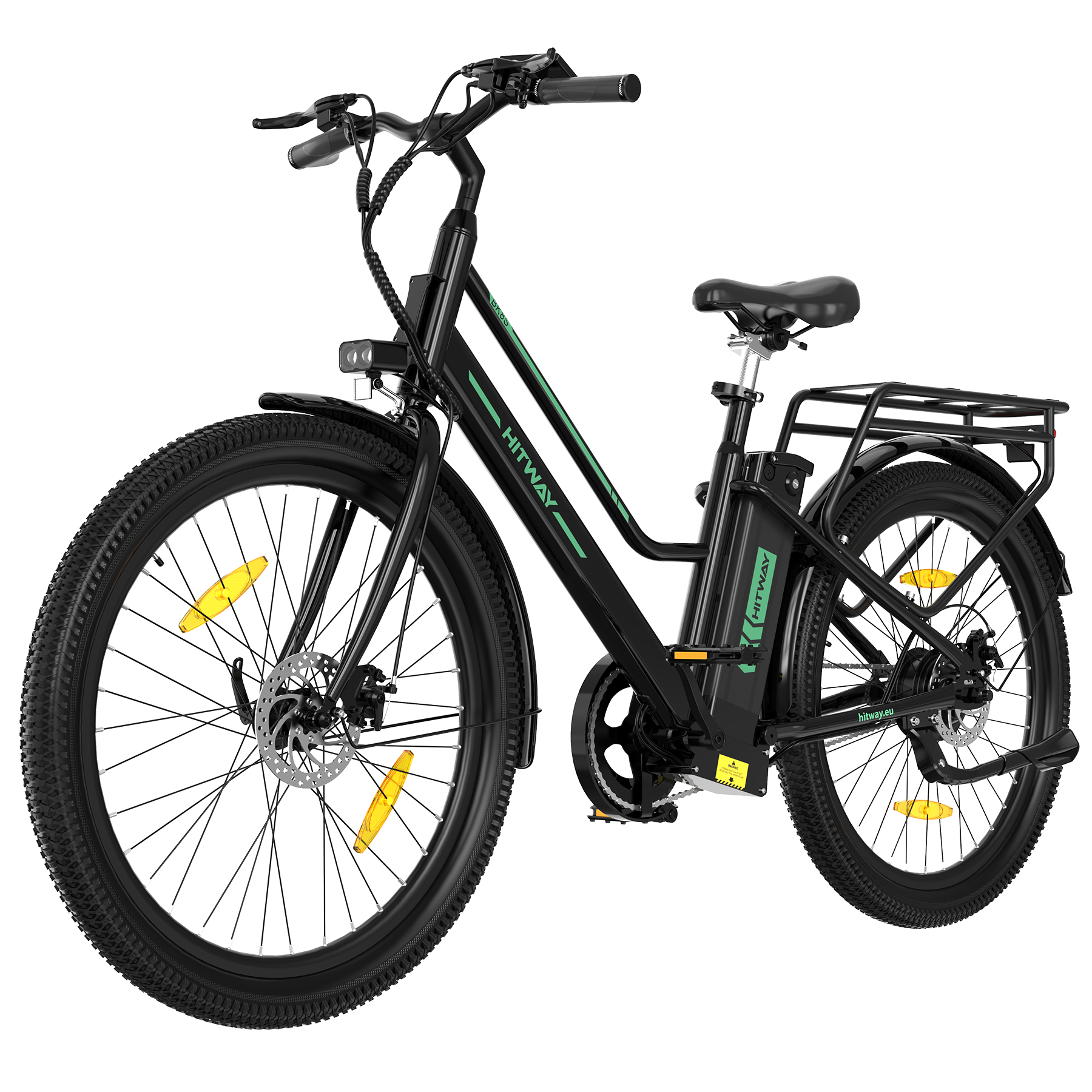 BK8SL E-Bike 250W – 27,5 Zoll City E-Bike mit 36V 13Ah Akku, Bluetooth App & Tiefeinstieg