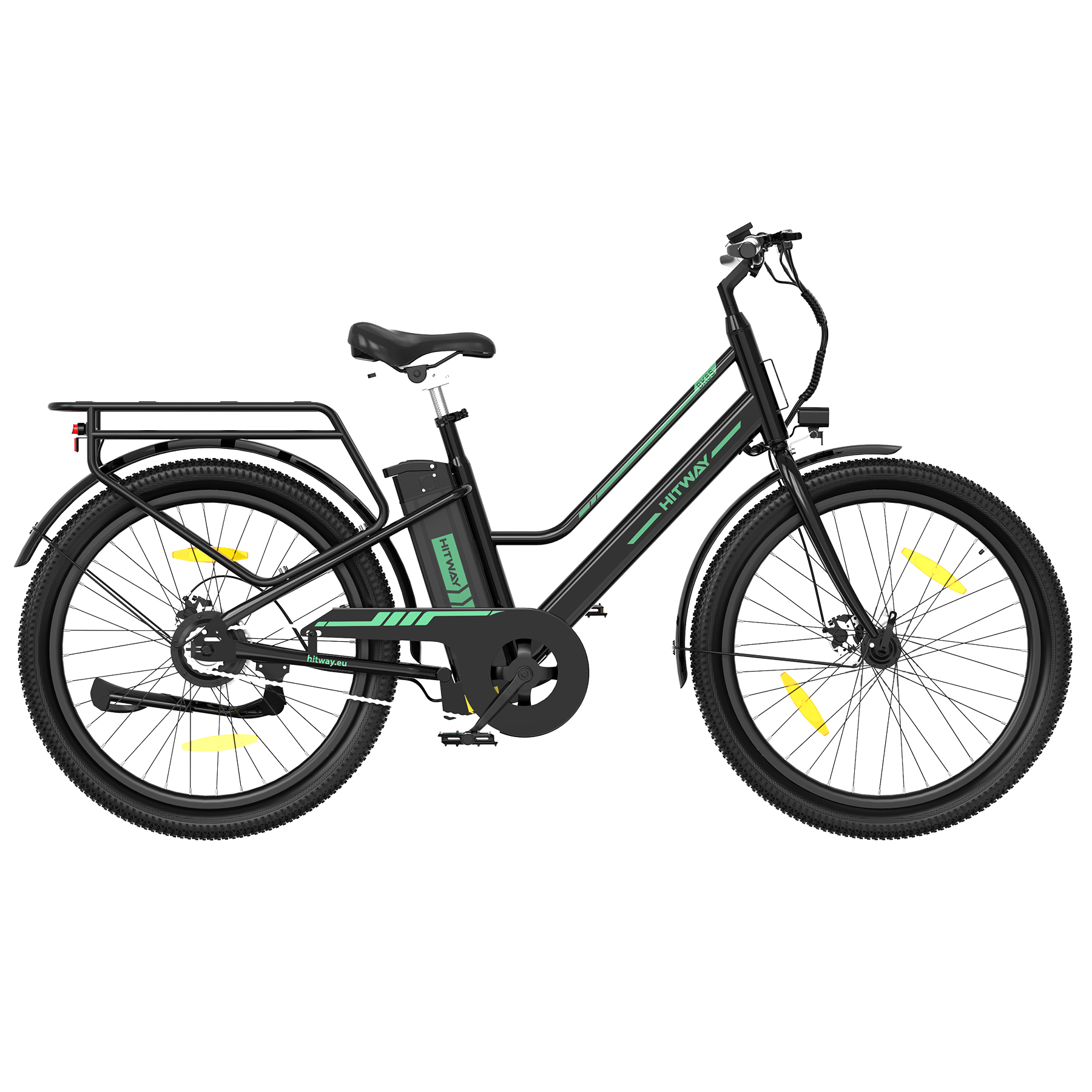BK8SL E-Bike 250W – 27,5 Zoll City E-Bike mit 36V 13Ah Akku, Bluetooth App & Tiefeinstieg