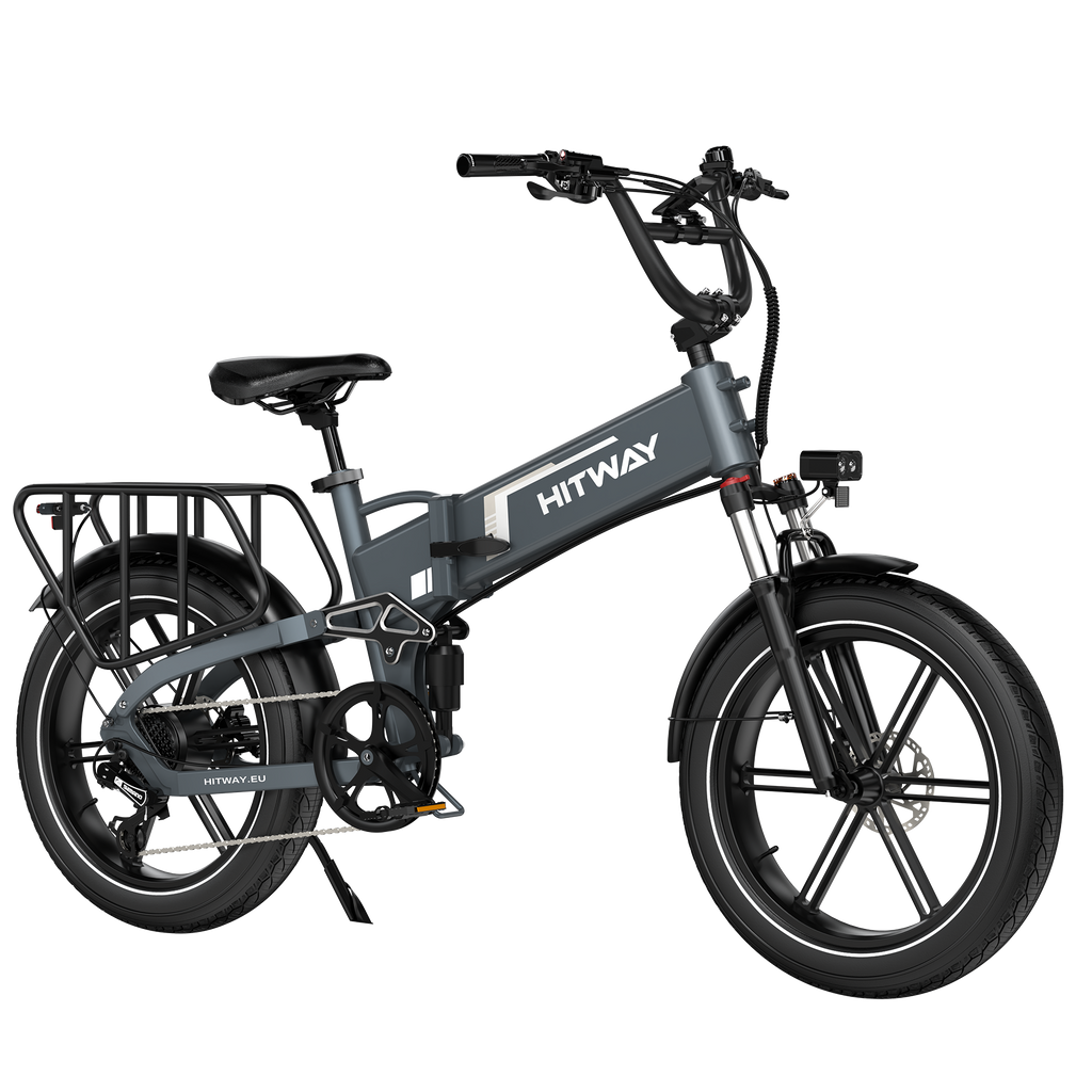 BK10S PRO 250W E-Fatbike – 20x4.0 Zoll, 70Nm Motor, 48V 15Ah Akku bis 120 km Reichweite & Doppelfederung