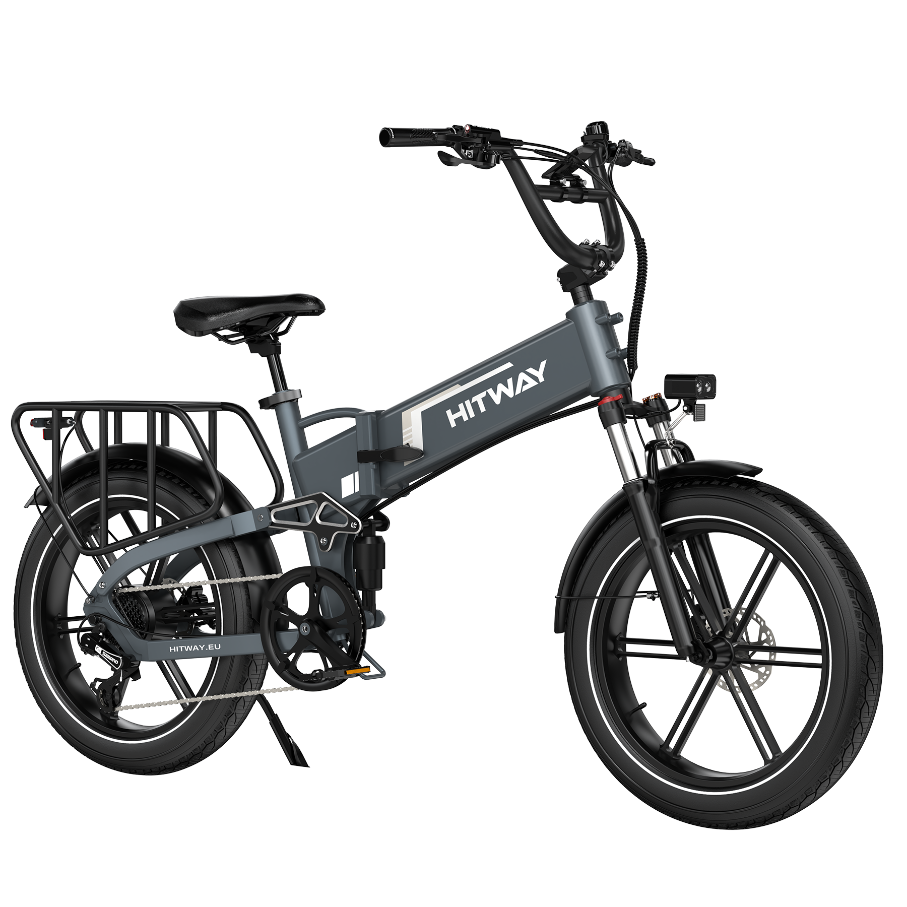 BK10S PRO 250W E-Fatbike – 20x4.0 Zoll, 70Nm Motor, 48V 15Ah Akku bis 120 km Reichweite & Doppelfederung