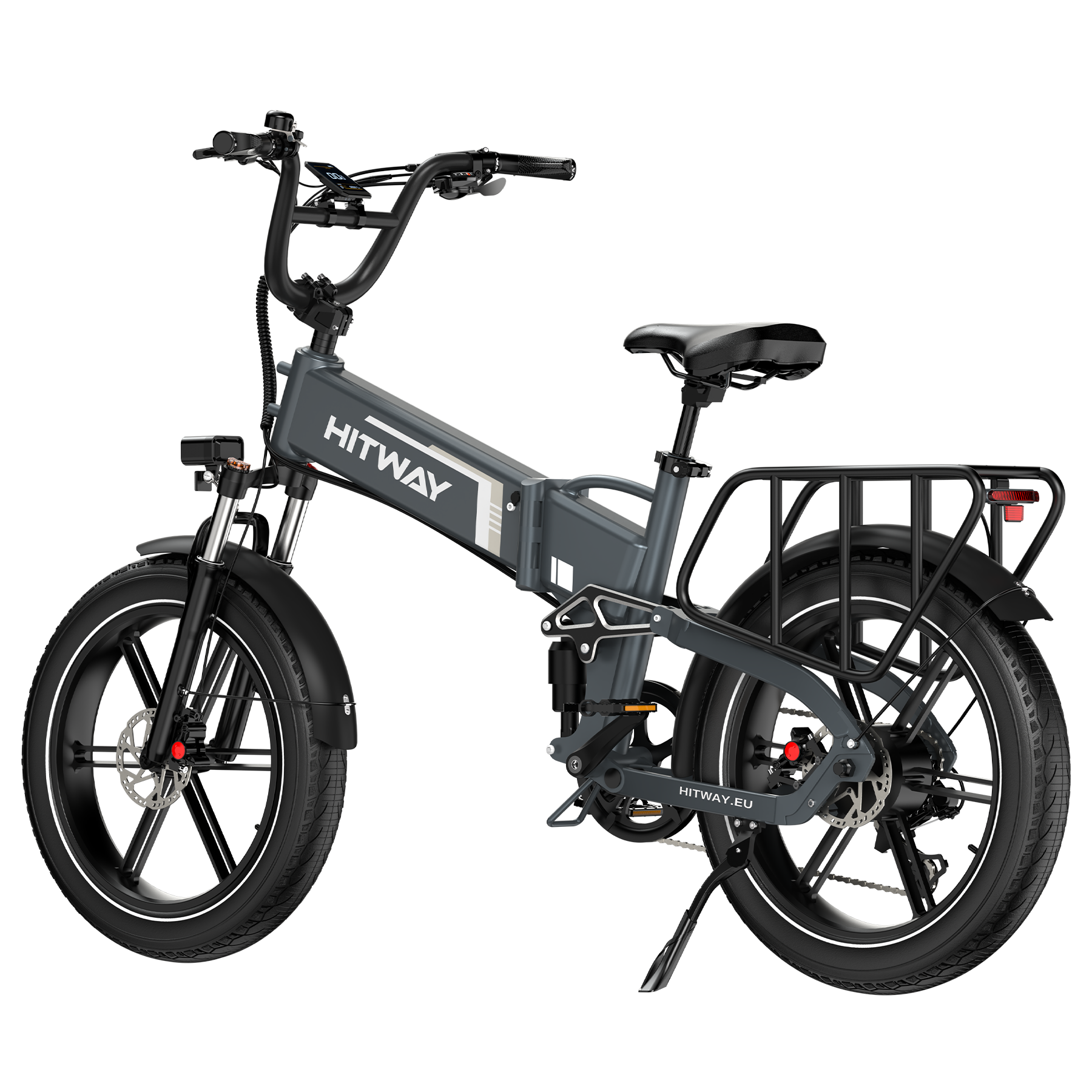 BK10S PRO 250W E-Fatbike – 20x4.0 Zoll, 70Nm Motor, 48V 15Ah Akku bis 120 km Reichweite & Doppelfederung