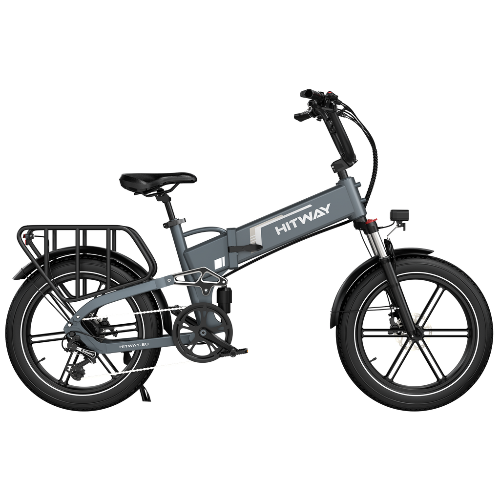 BK10S PRO 250W E-Fatbike – 20x4.0 Zoll, 70Nm Motor, 48V 15Ah Akku bis 120 km Reichweite & Doppelfederung